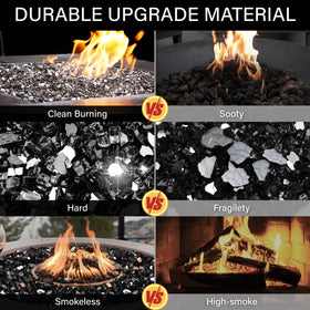 NUPICK indoor-outdoor-use suits fireplaces and pits