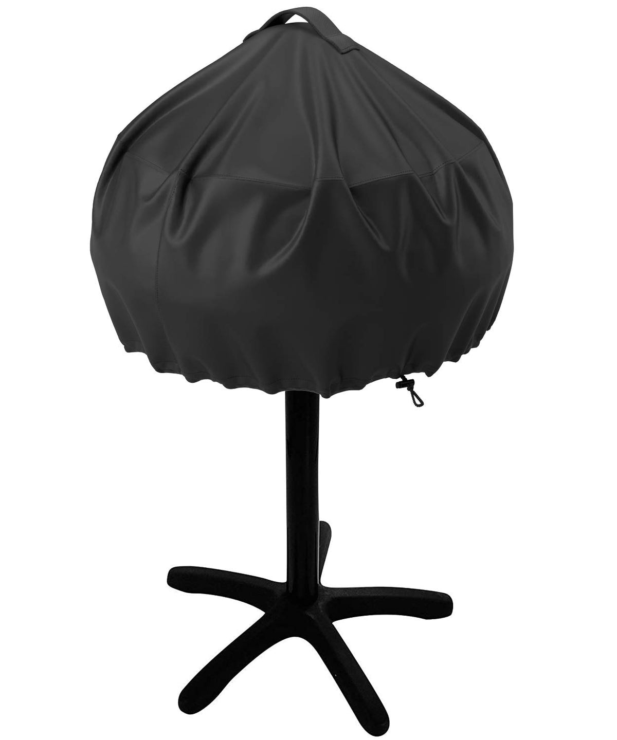 NUPICK grill cover on George Foreman grill, offering rain and wind protection