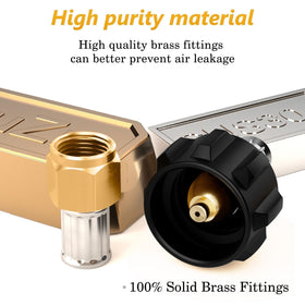 NUPICK inlet adapter works with QCC1/Type1 for broad compatibility.