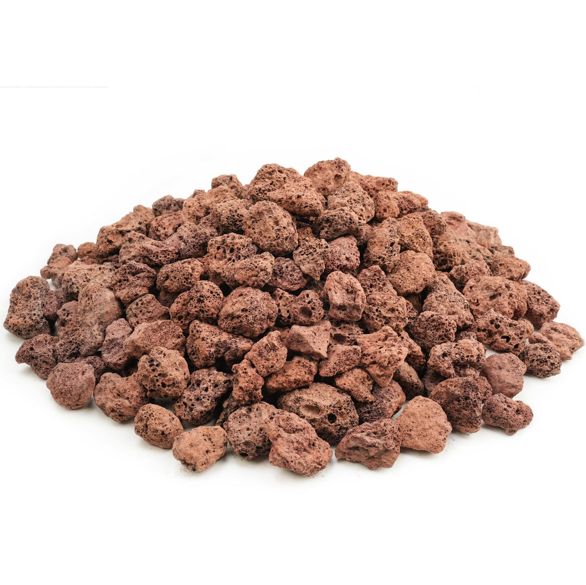 NUPICK lava rocks for garden decor and easy storage across seasons.