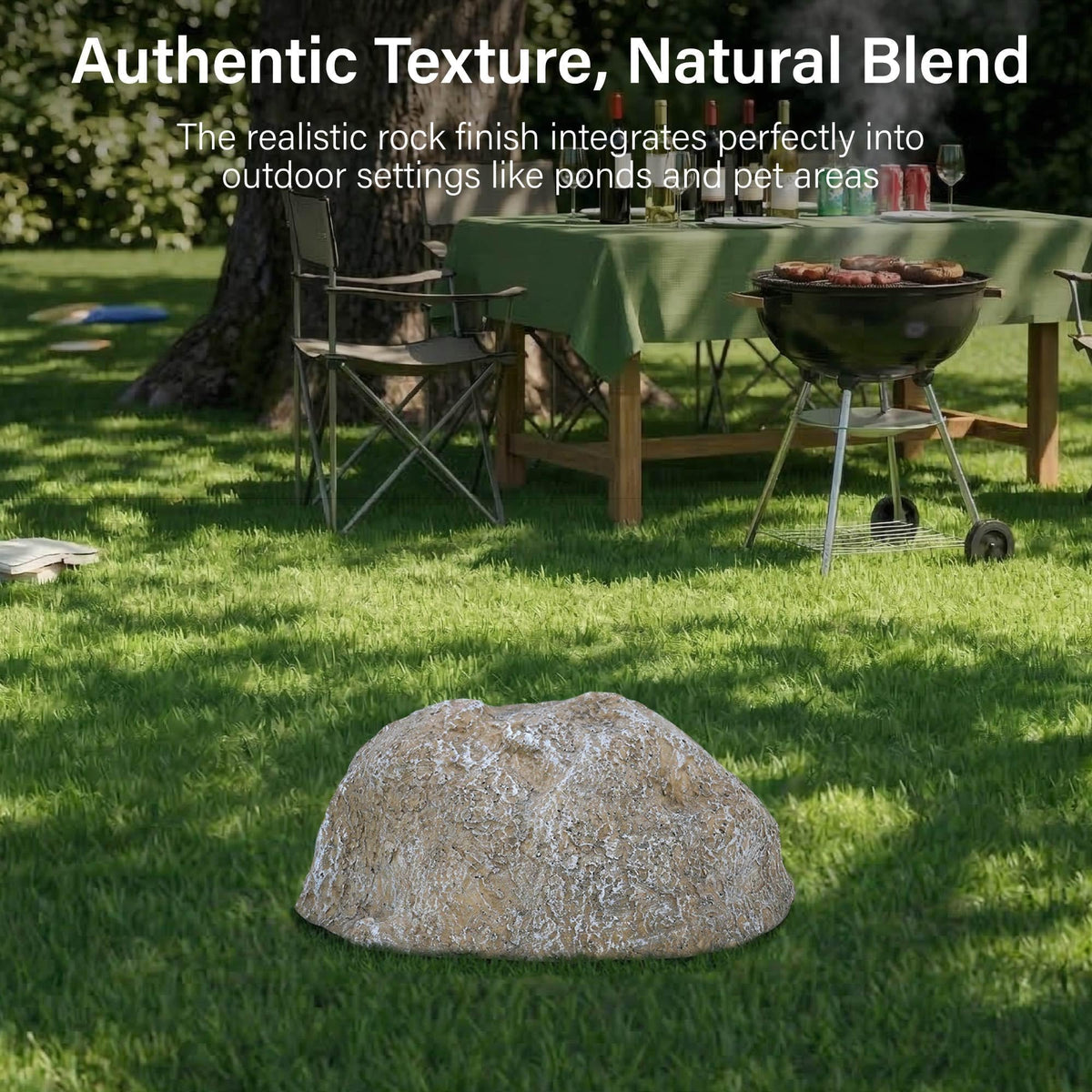 NUPICK durable cover protects small utility components from weather and footprints.