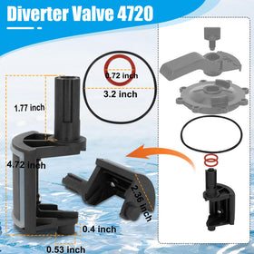 NURATIT diverter valve 4720 enabling precise three-way switching