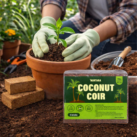 NURTARA coir base for potting mixes blends with soil or compost