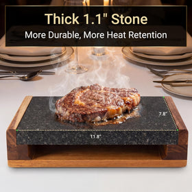 Nutrichef stainless steel knife set for precise carving
