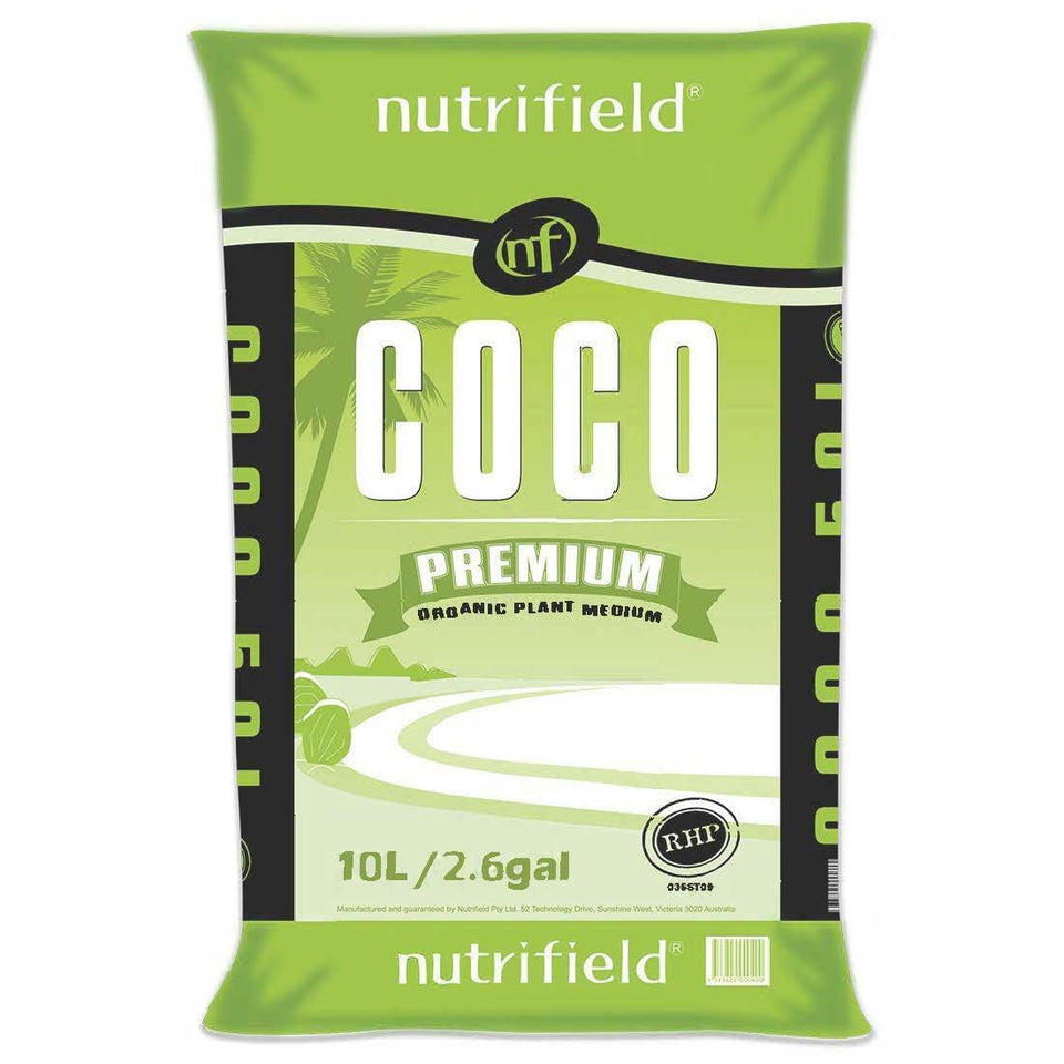NUTRIFIELD Coco Coir bag ready to use for immediate planting projects