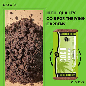 NUTRIFIELD Coco Coir Brick, RHP quality, ensures consistency and cleanliness.