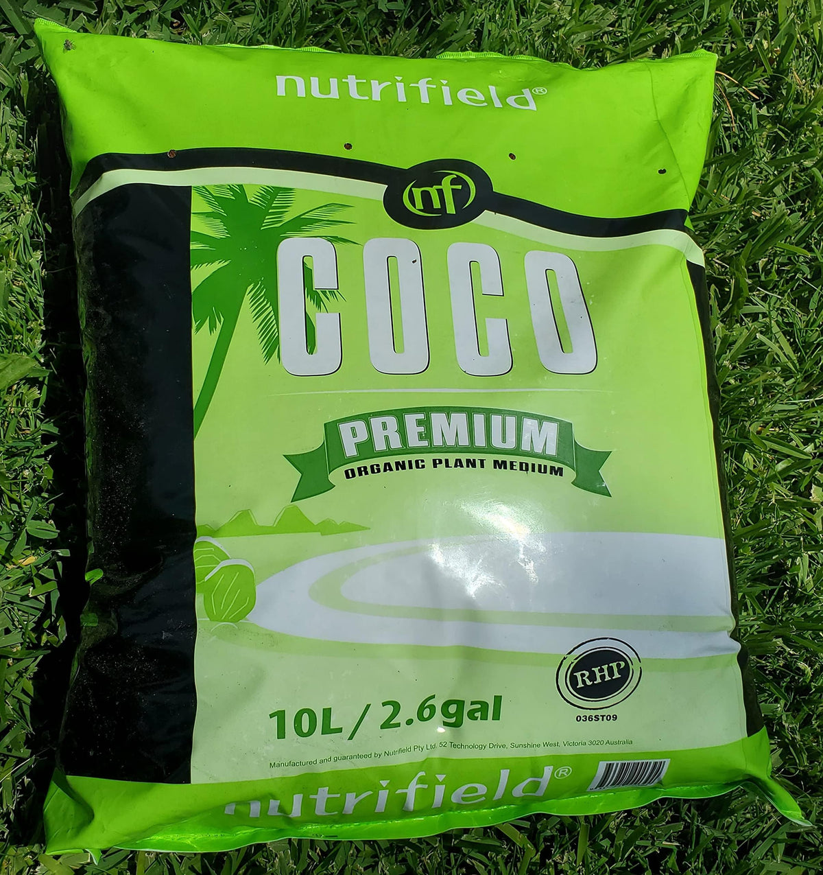 NUTRIFIELD Coco Coir suitable for herbs and vegetables in pots and beds