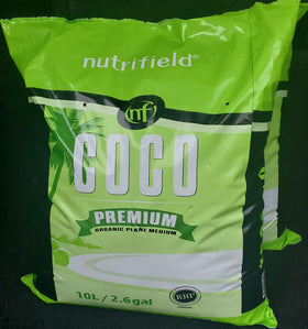NUTRIFIELD Coco Coir with high water retention for less frequent watering
