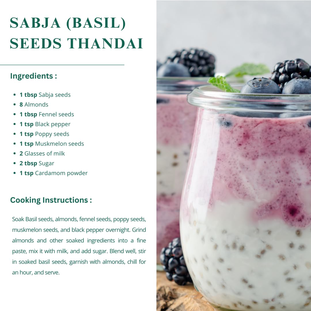 Nutriwish Basil Seeds in falooda for a refreshing dessert drink.