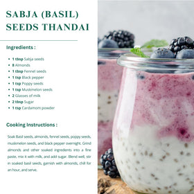 Nutriwish Basil Seeds in falooda for a refreshing dessert drink.