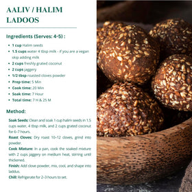 Nutriwish Halim seeds crispy snack ideal for on-the-go protein