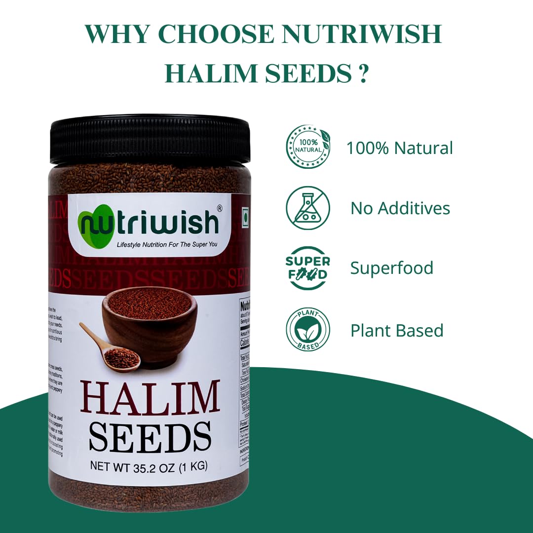 Nutriwish Halim seeds in salad bowl for fresh garden flavor addition