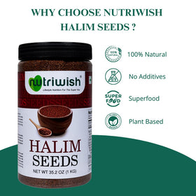 Nutriwish Halim seeds in salad bowl for fresh garden flavor addition