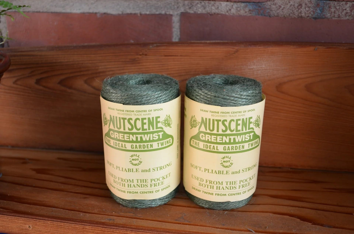 Nutscene green 394-foot twine pack for crafts, gifts, and home projects.