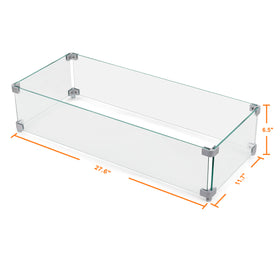 NUU GARDEN wind guard helps maintain flame height