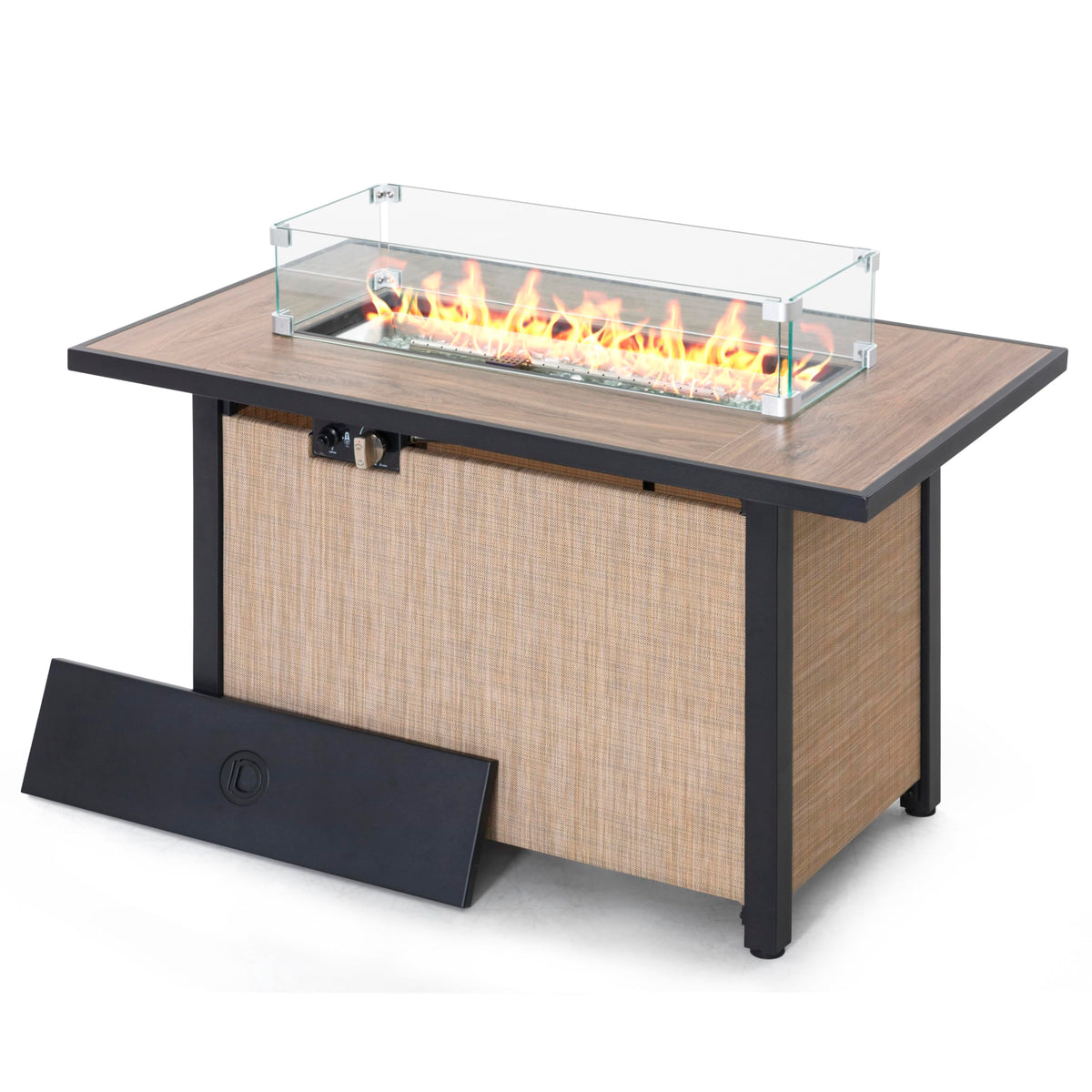 NUU GARDEN wind guard shields surroundings from embers and drafts