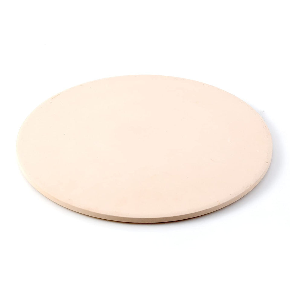 Nuwave heavy-duty cordierite pizza stone crust for crispy, restaurant-style results.