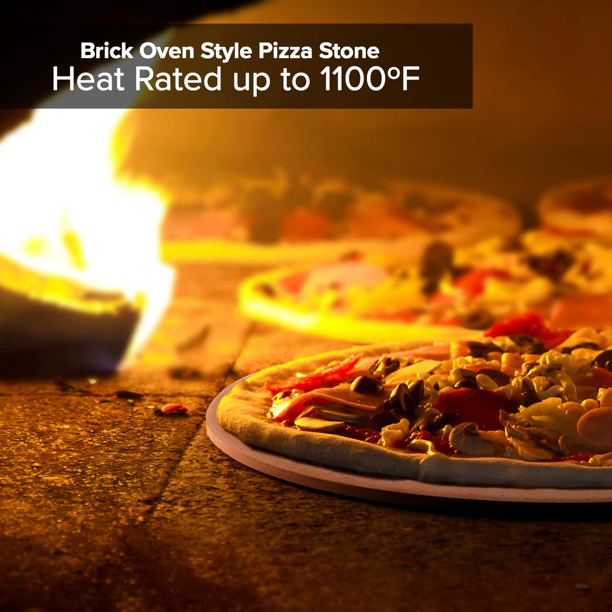 Nuwave pizza stone heat retention delivers even baking for consistent pies.