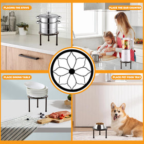 NUZZERO five-bracket set fits multiple plants and spaces with ease.