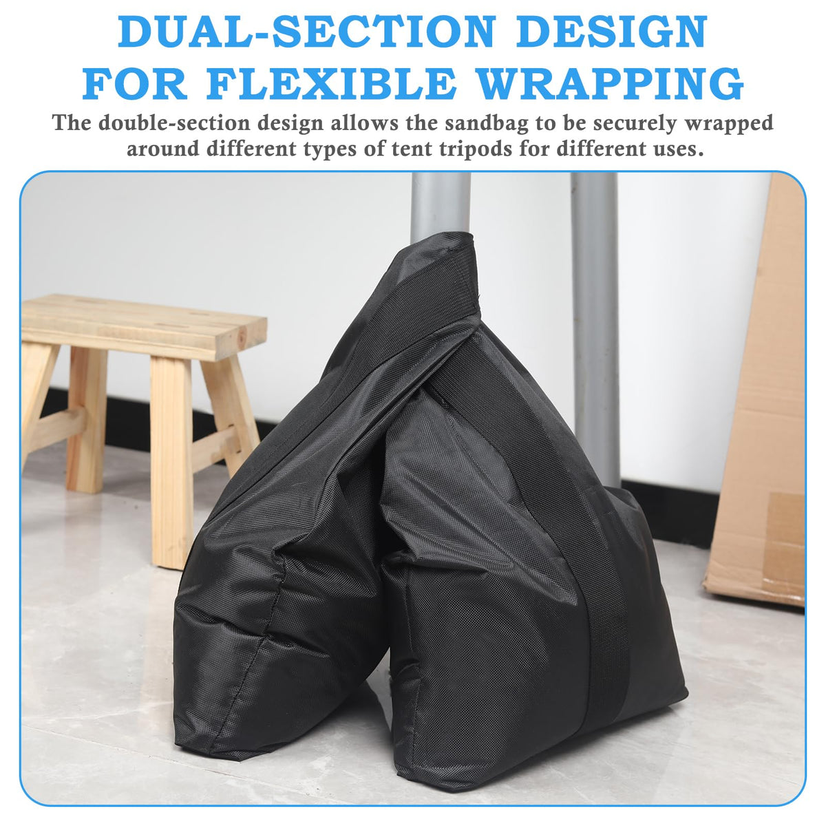 NVAAV secure zipper closure prevents sand leakage for easy transport and storage.