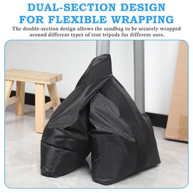 NVAAV secure zipper closure prevents sand leakage for easy transport and storage.