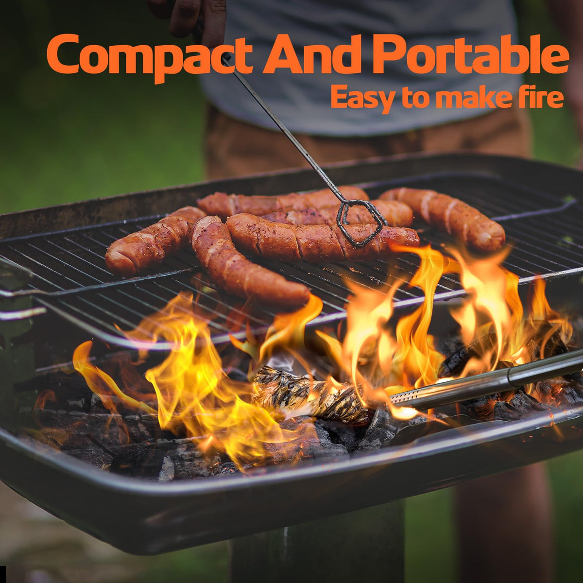Nwsuewi portable fire starters lightweight design for easy carry on hikes.