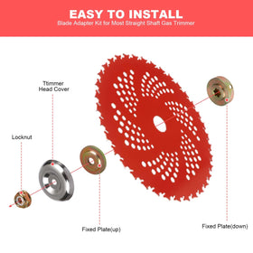 NWUCZW universal adapter kit enables easy compatibility across trimmers.