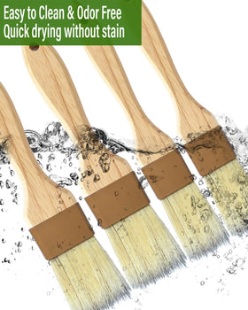 NXRACSH basting brush demonstrated heat resistance for high-heat glazes