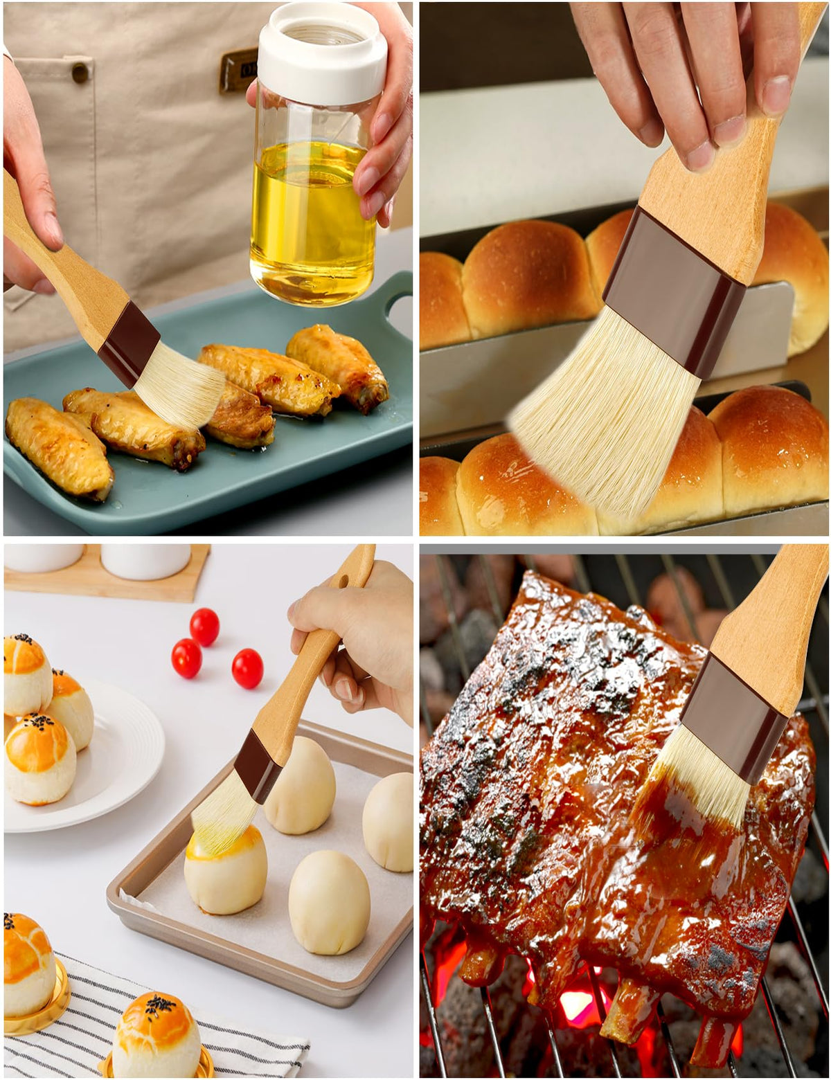 NXRACSH butter and oil brush ideal for sauces and marinades