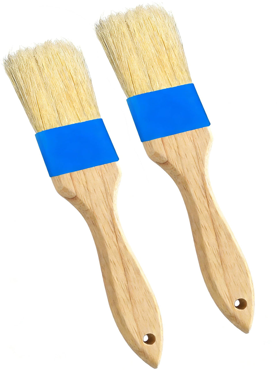NXRACSH pastry brush with natural bristles and wooden handle for smooth, scratch-free glazing