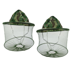 NYKKOLA camouflage beekeeping cap with net for face protection and ventilation