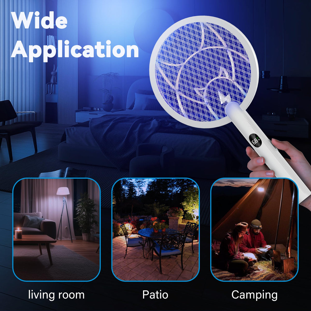 Nymrix easy-clean design for quick removal of dead insects.