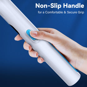 Nymrix lightweight ergonomic handle makes extended use comfortable.