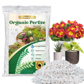 Nyobely Organic Perlite granules close-up for improved soil aeration and drainage