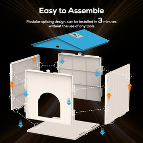 NyPots ABS construction ensures durable and easy-to-clean brooder insert