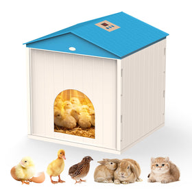 NyPots chick brooder plate with thermostat, front view showing precise warmth for chicks