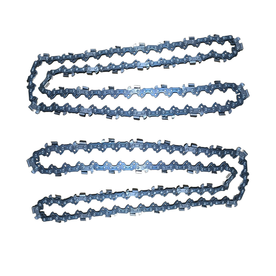 Nyrapag 20-inch chain on guidebar enhances cutting efficiency for DEWALT DCCS677.