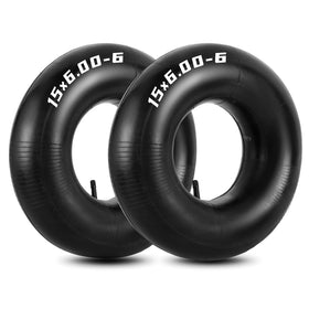 Nyxova 2-pack inner tube for 15x6-00-6 tires offers universal fit and durability.