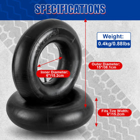 Nyxova inner tube with TR-13 straight valve for easy inflation.
