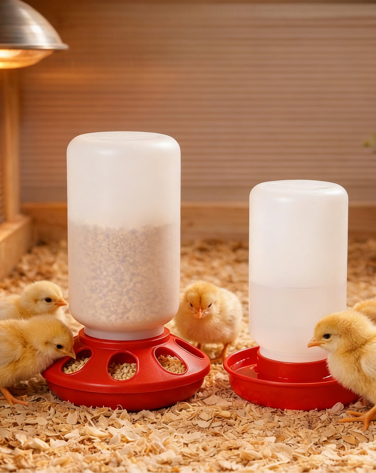 NZJWZS Duckling-friendly Poultry Kit works with chicks and ducklings.