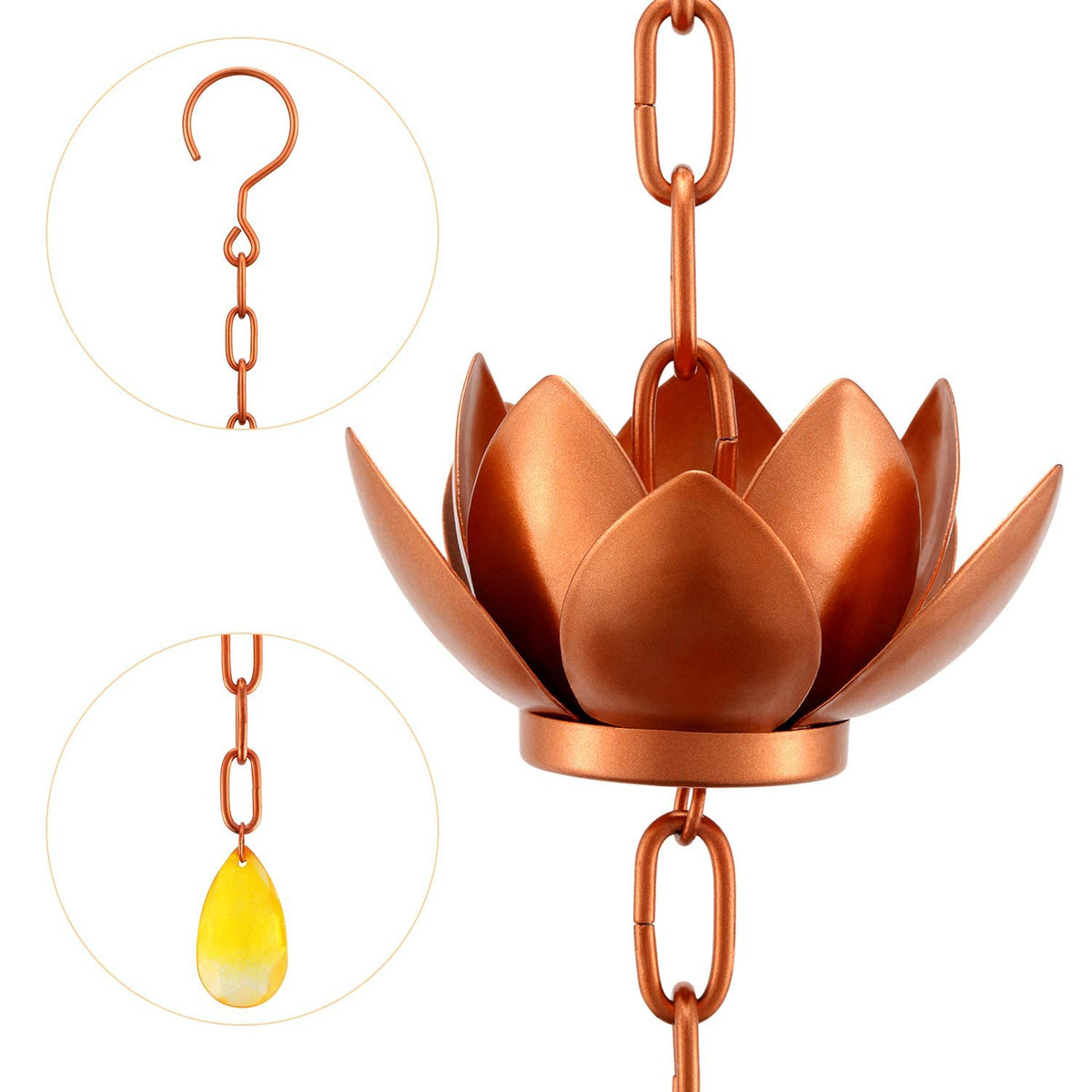 Oak Leaf easy-install system requires no tools for quick setup.