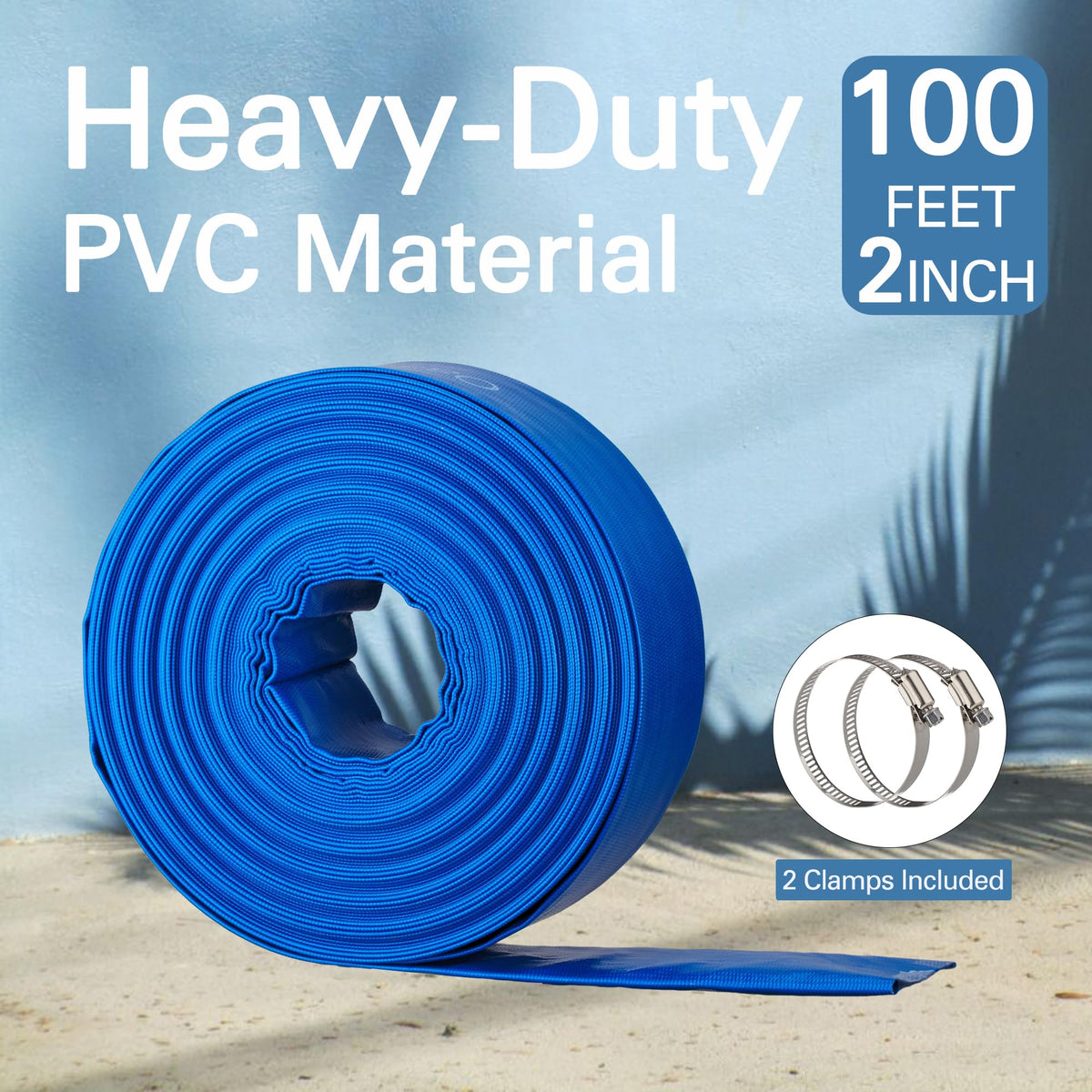 OasisTrim premium PVC construction hose emphasizing durable layers