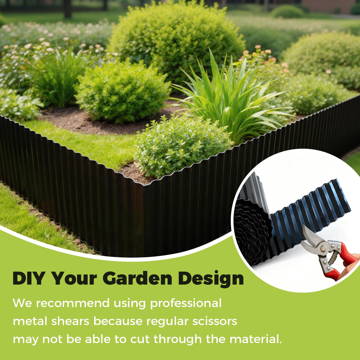 OasisTrim weatherproof edging stays sturdy in harsh conditions for long-lasting outdoor use.