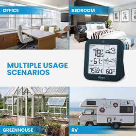 OBET remote sensor coverage up to 500 ft for flexible placement.