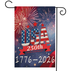 Obralitic USA 250th flag with dual-sided printing for vibrant visibility