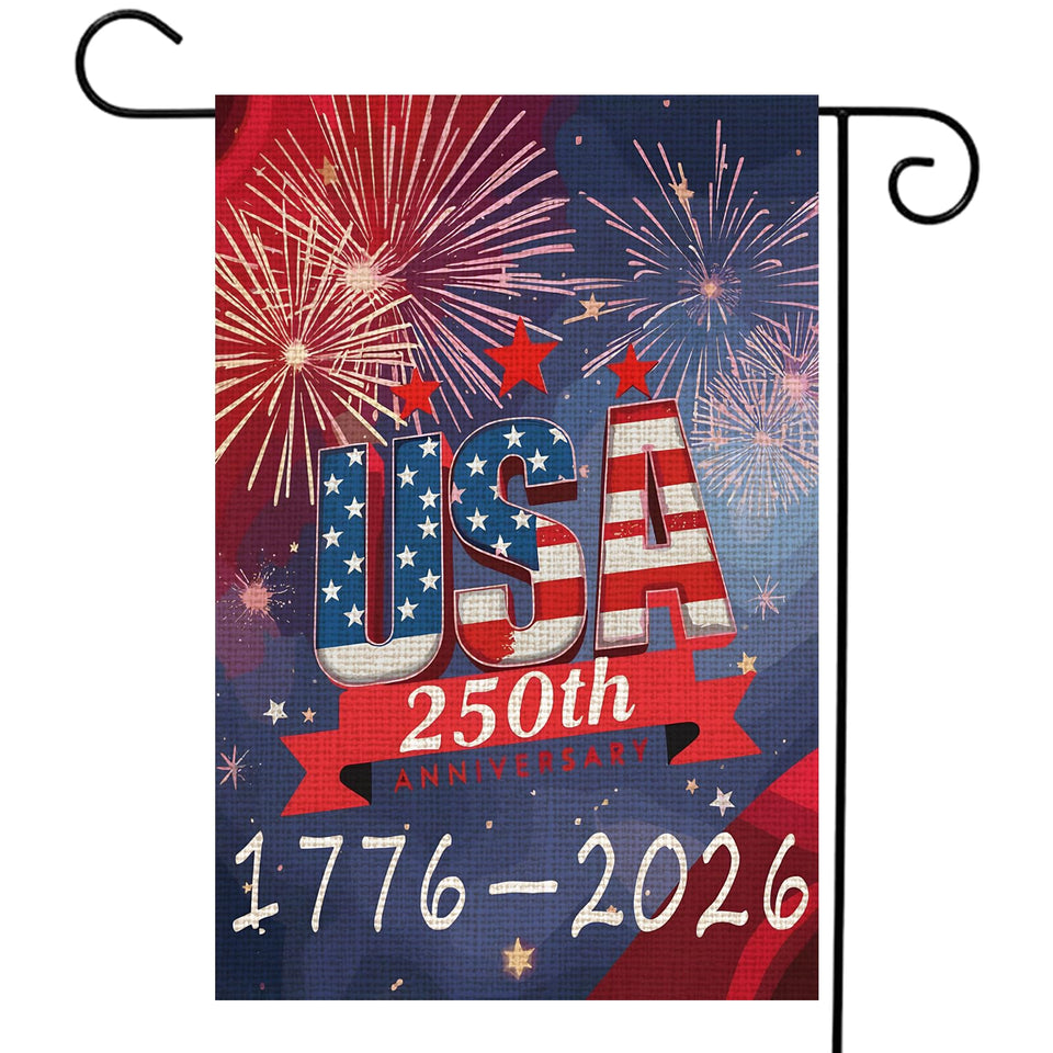 Obralitic USA 250th flag with dual-sided printing for vibrant visibility