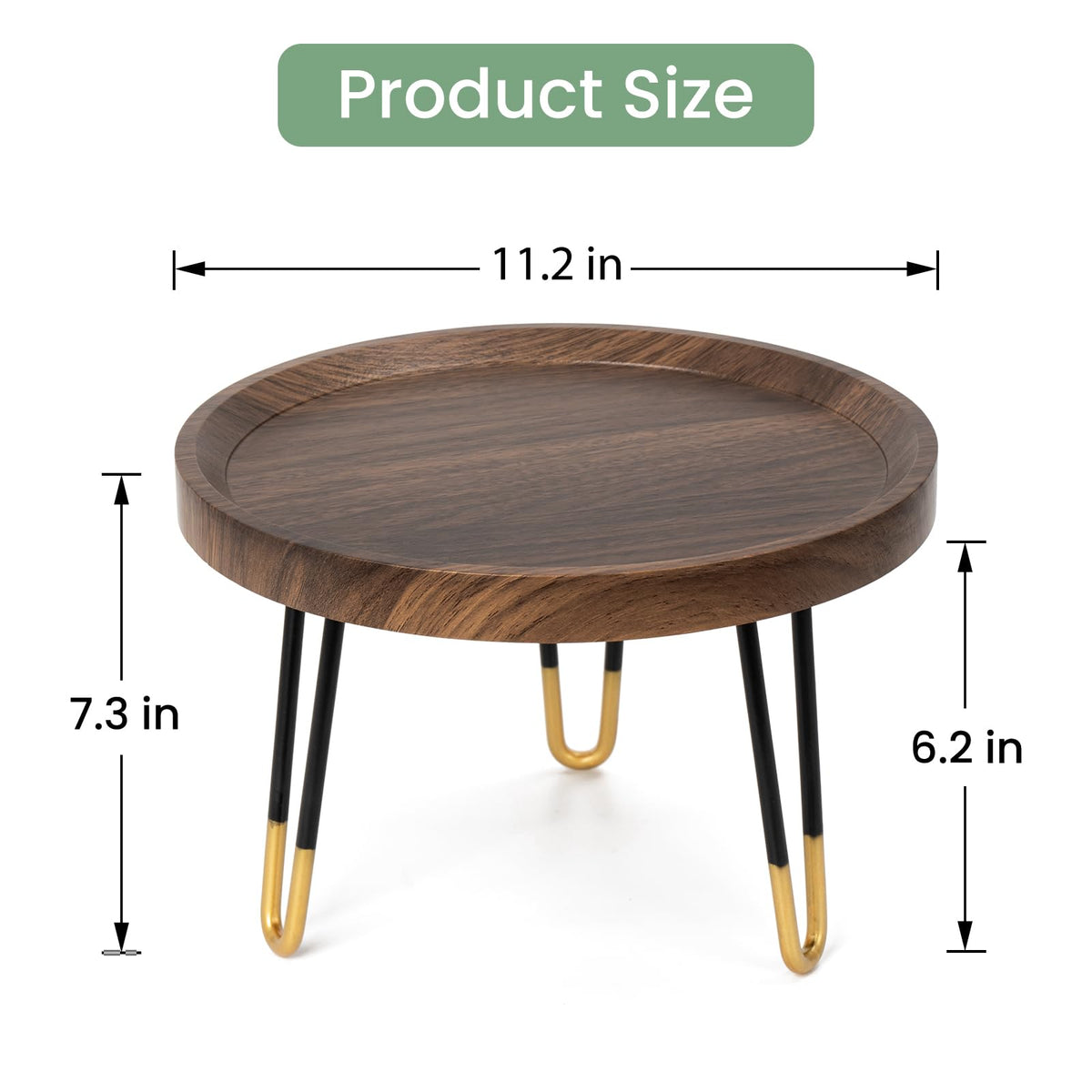 OBTAIN plant stand accommodates various pot sizes for flexible placement