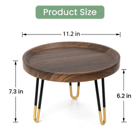 OBTAIN plant stand accommodates various pot sizes for flexible placement