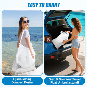 OceanaFlow portable carry bag simplifies storage and travel.