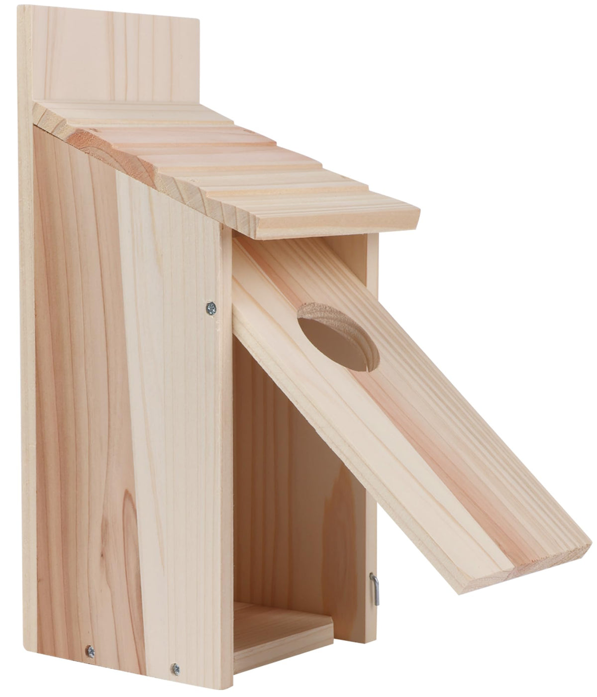 OceeK Bird House outdoor cedar box designed to attract bluebirds and inspire backyard viewing